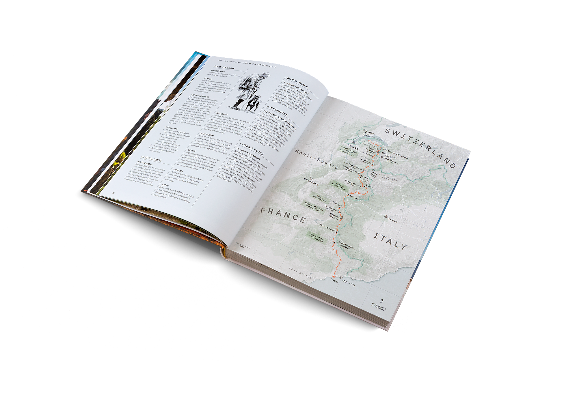 The GR5 is one of over 100 GR routes. Most are in France, the Netherlands, Spain, Germany, and Belgium, and they vary in length and difficulty. Some are segments of even longer European long-distance paths (E-paths); the GR5, for example, is part of the longer E2. The GR paths were established from 1947 as a response to the introduction of French paid summer holidays in the 1930s.