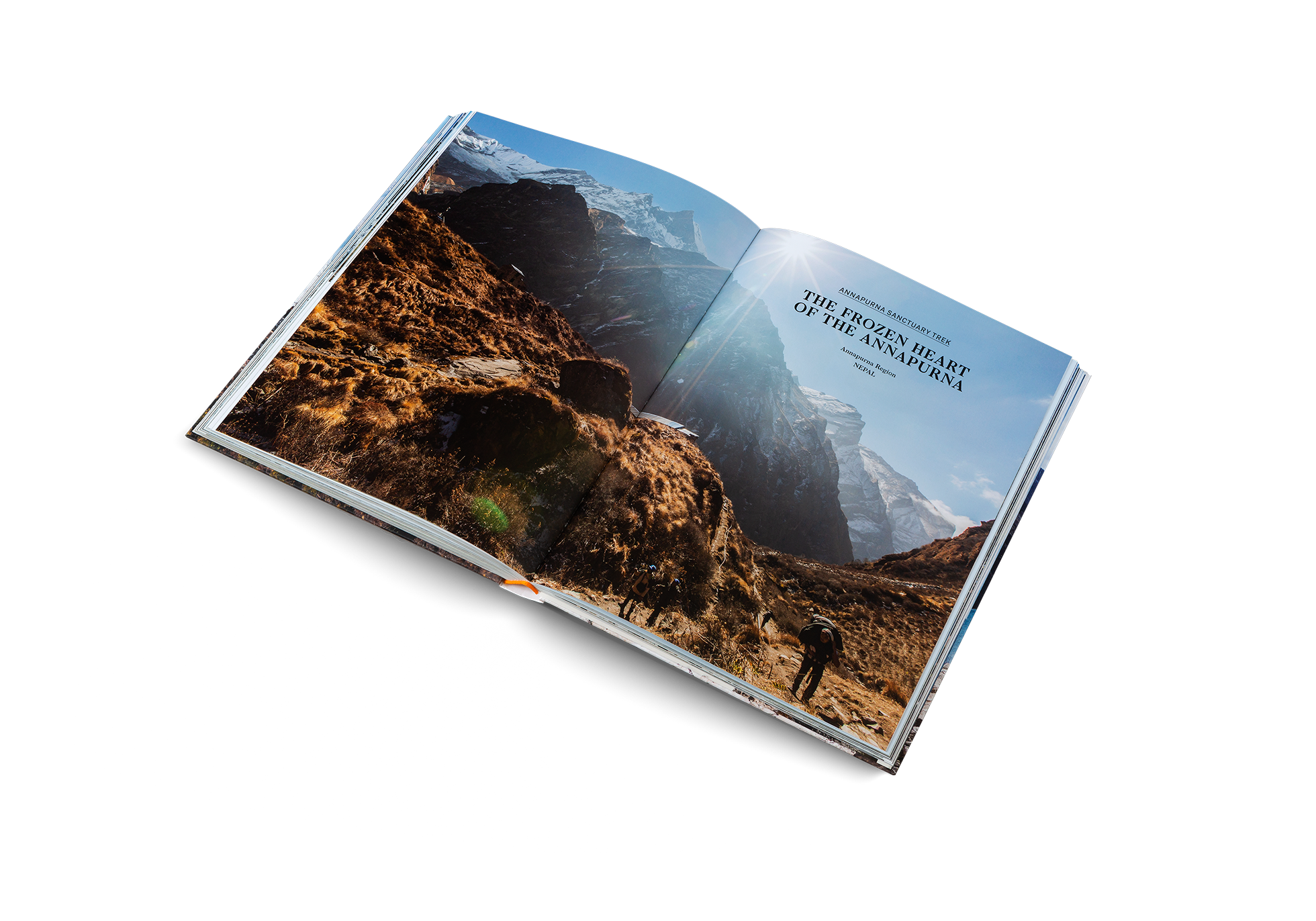 Discover the Frozen Heart of the Annapurna in Wanderlust Himalaya by Cam Honan and gestalten.