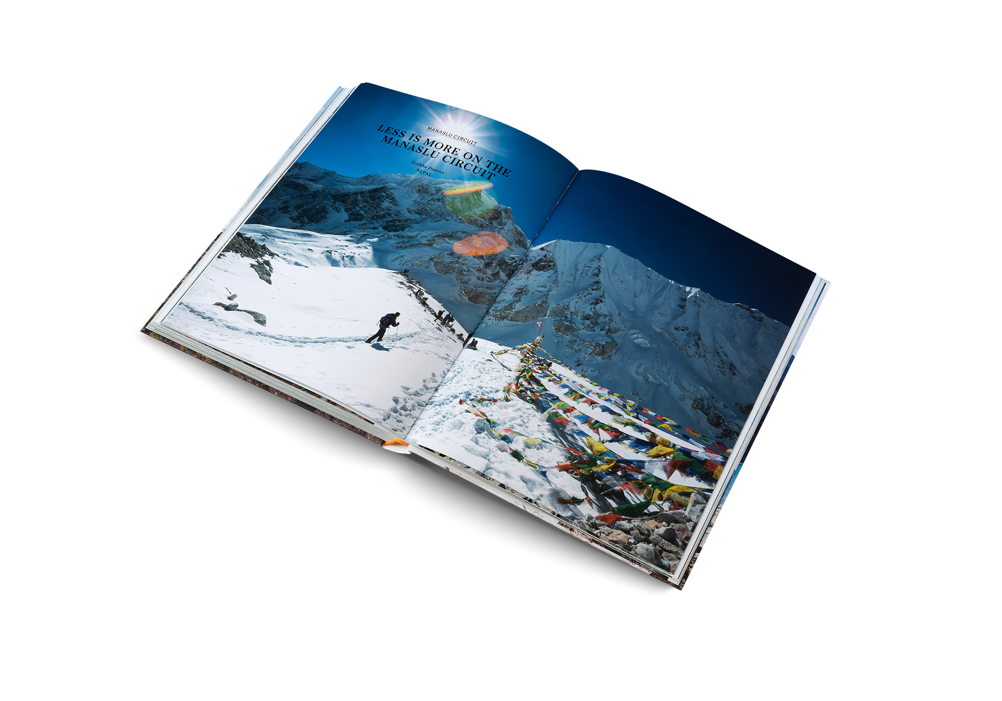 Less is more on the Manaslu circuit, also featured in Wanderlust Himalaya by gestalten.
