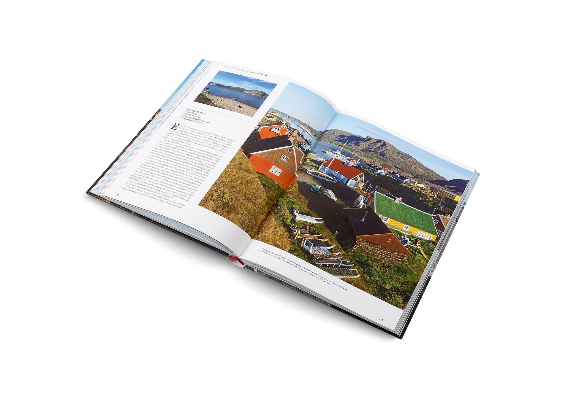 Sisimiut ist der westliche Endpunkt des Trails 50 Kilometer nördlich des Polarkreises.