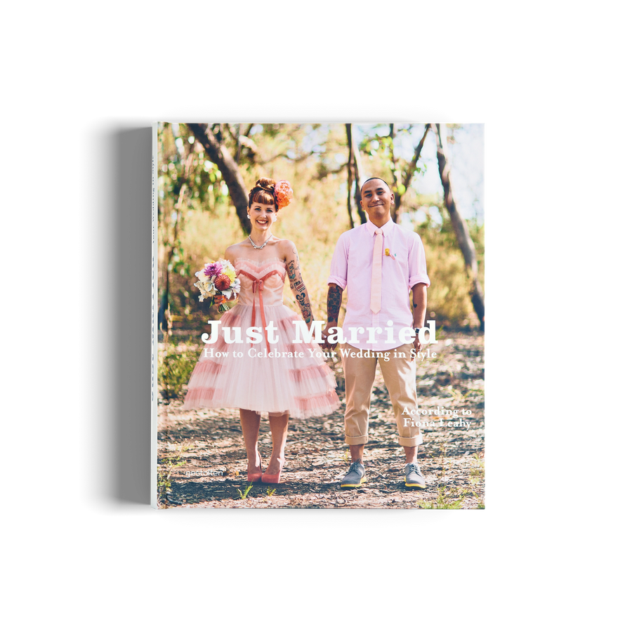 Just Married Wedding book gestalten inspiration