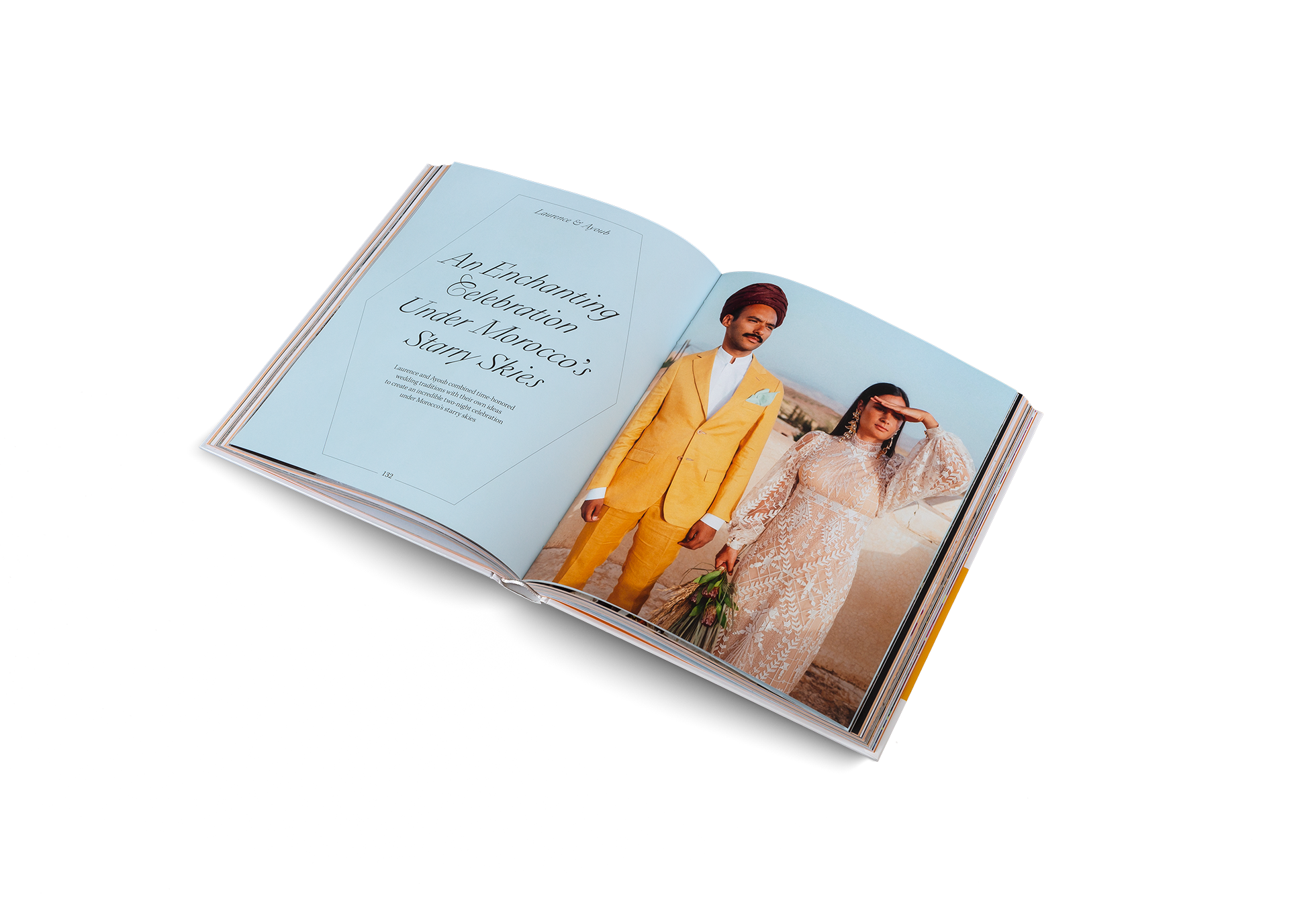 Laurence and Ayoub combined time-honored wedding traditions with their own ideas to create an incredible two-night celebration under Morocco’s starry skies