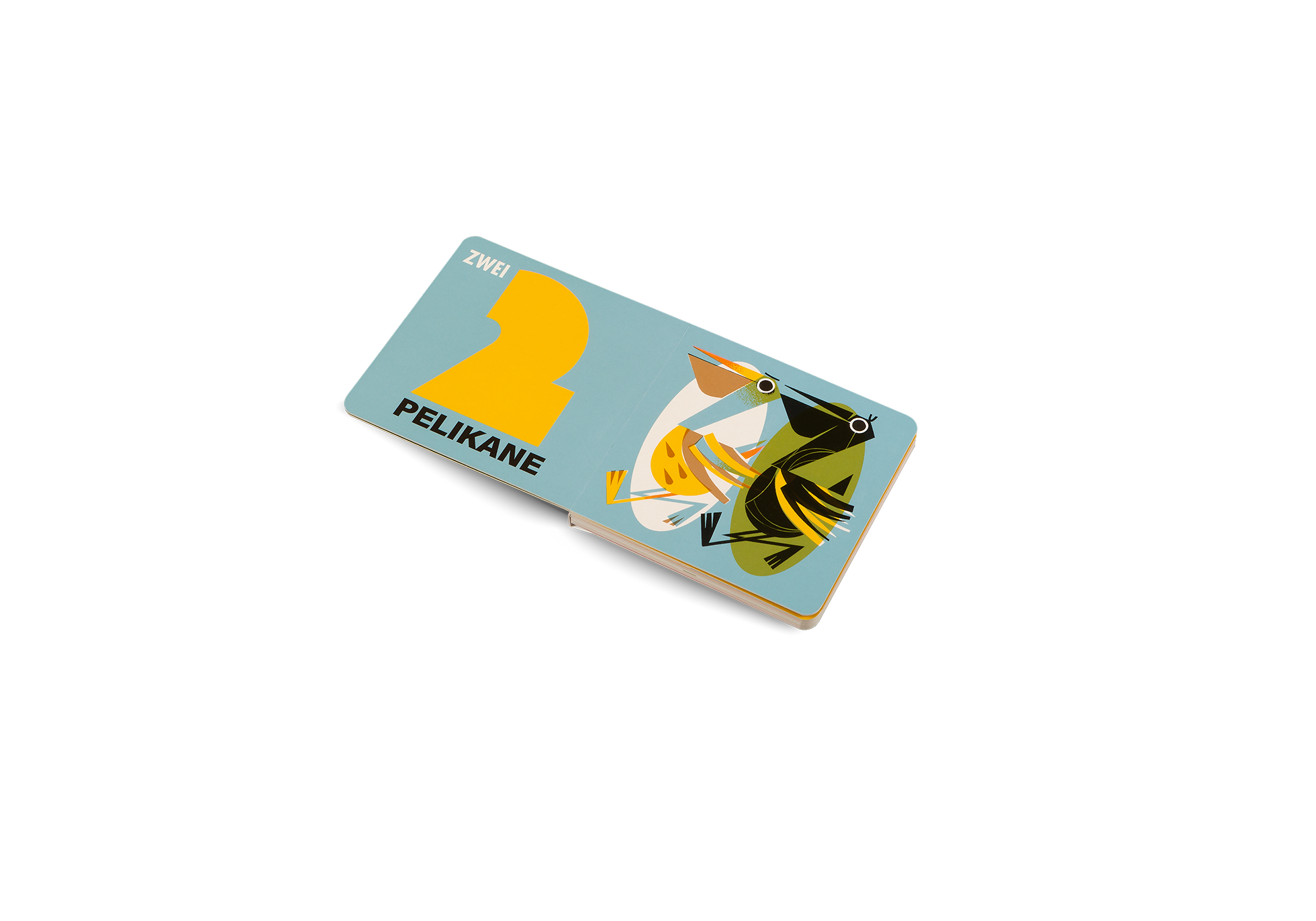 Zwei Pelikane in Wie viele Vögel von Kleine Gestalten