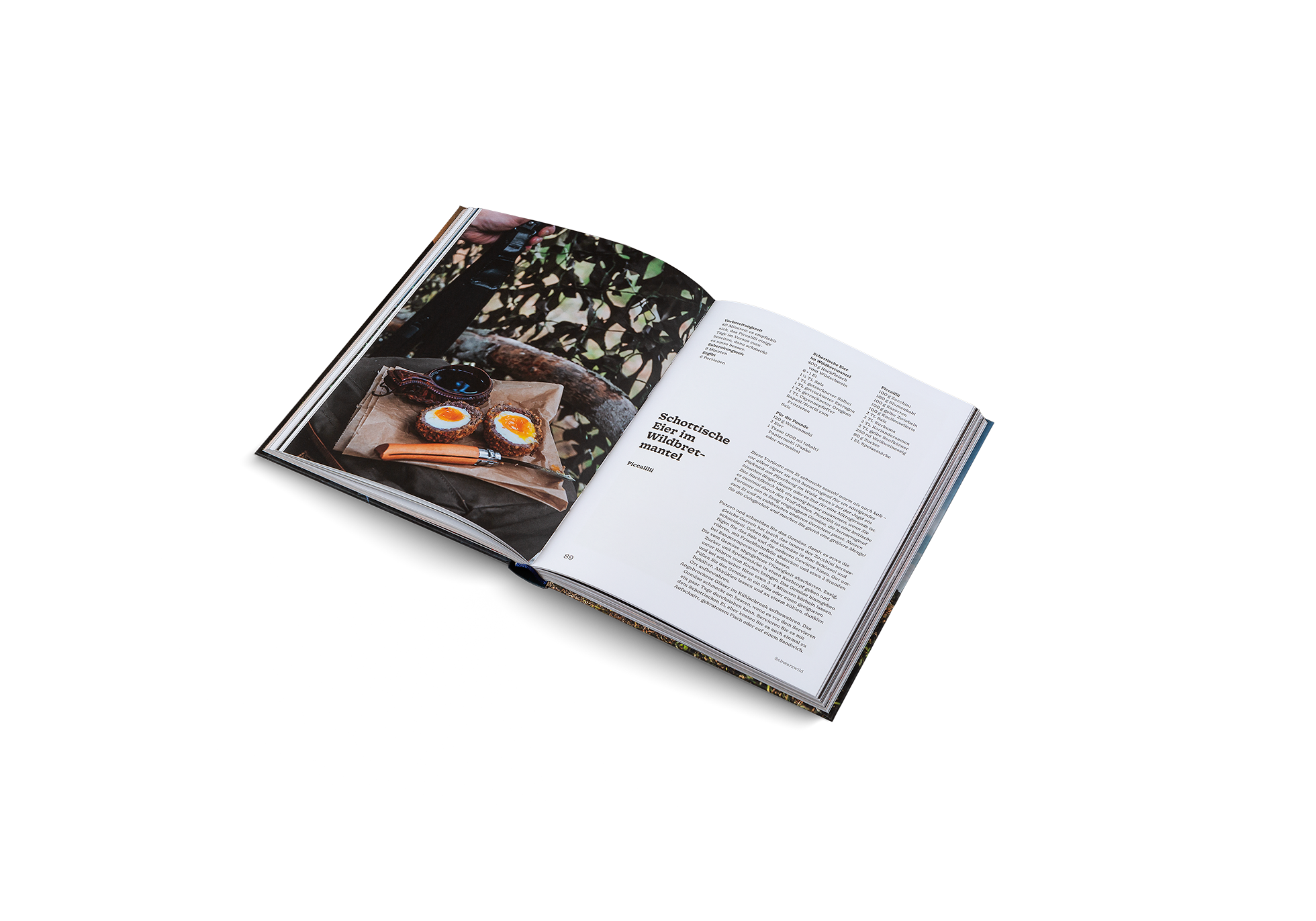 Diese Variante vom Ei schmeckt sowohl warm als auch kalt – vor allem eignet sie sich hervorragend für ein sättigendes Picknick am Pirschweg im Wald, wenn’s bei der Jagd ein bisschen länger dauert oder es Zeit für eine Mittagsrunde ist. Das Hackfleisch hält ein wenig besser zusammen, wenn Sie es zweimal durch den Wolf drehen. Entdeckt mehr Rezepte in Wildküche von gestalten.