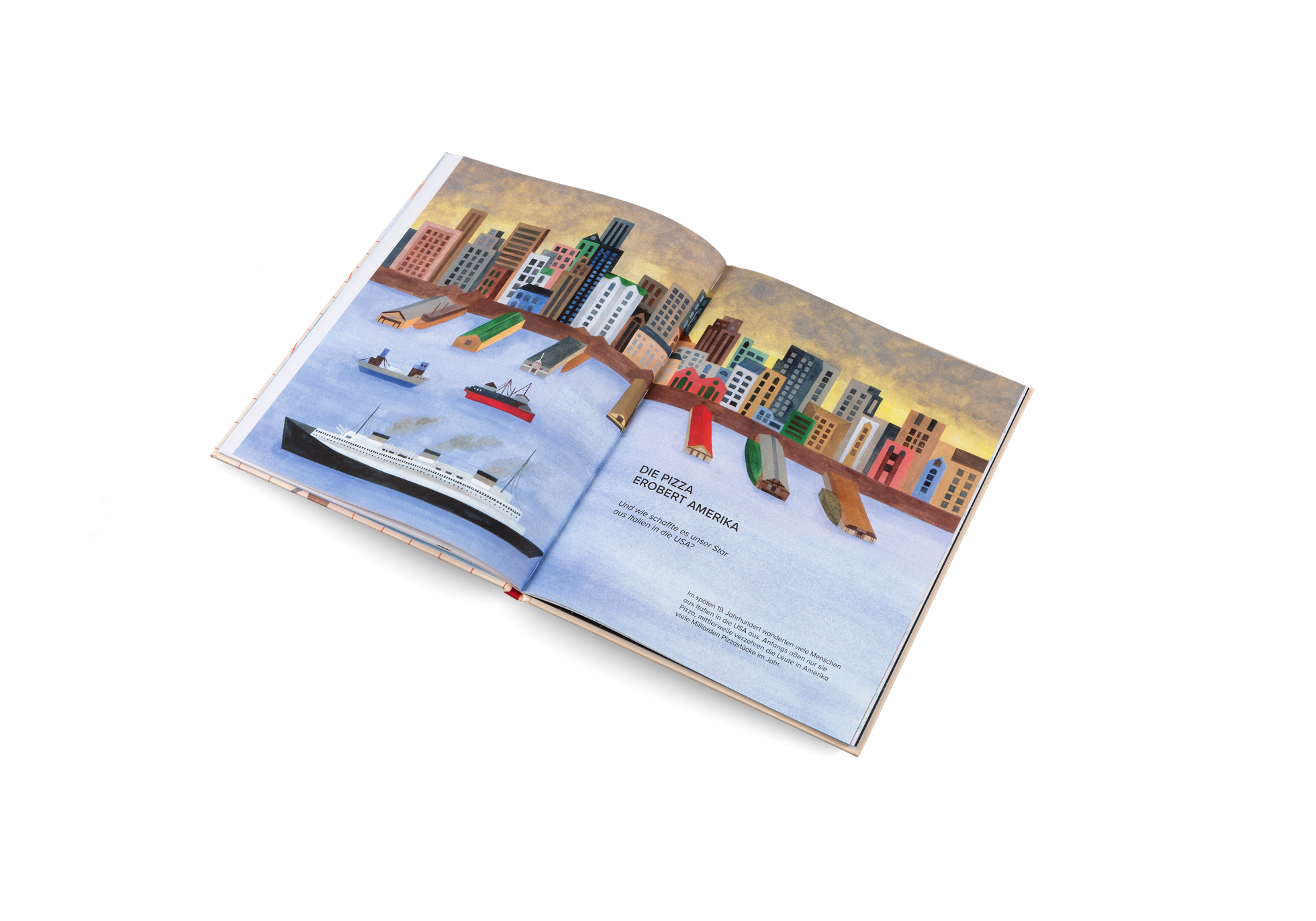 Die Pizza erobert Amerika. Entdeckt mit Wir lieben Pizza, wie unser Star aus Italien in die USA es schaffte.