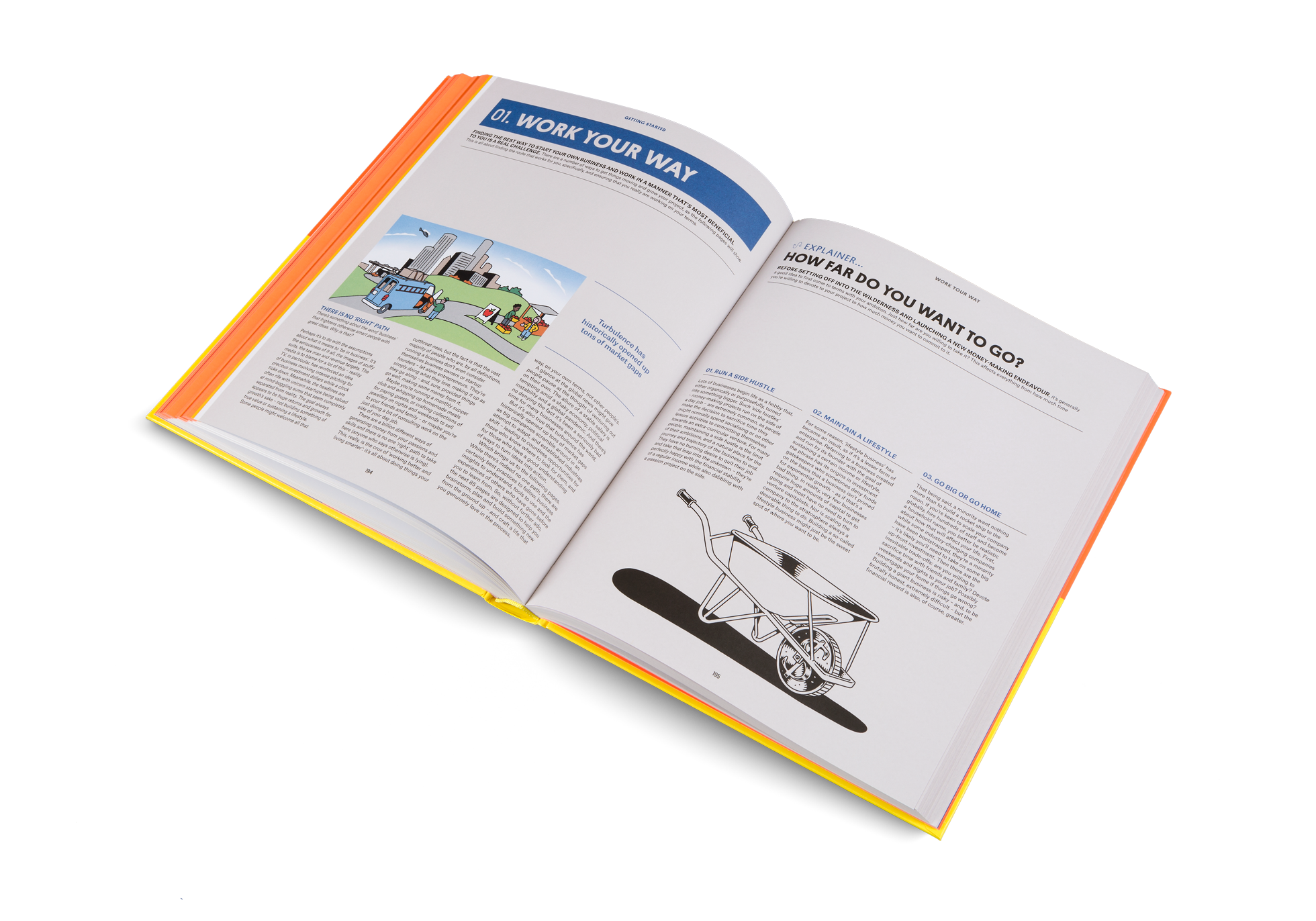 Work your way to success in Work Better. Live Smarter. Be Happier. There are a number of ways to get things moving and grow your project. This is all about finding the route that works for you, specifically, and ensuring that you really are working on your terms.