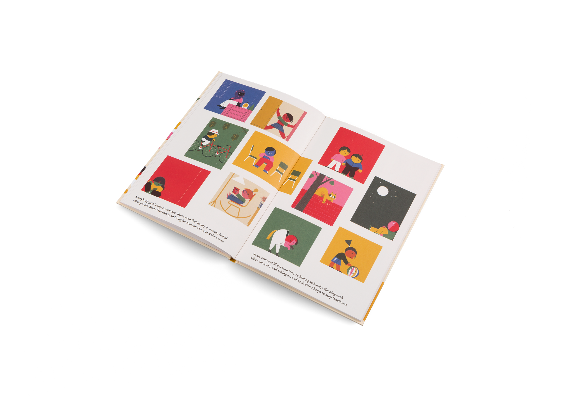 Everybody gets lonely sometimes in You and Me and Everybody Else by Marcos Farina