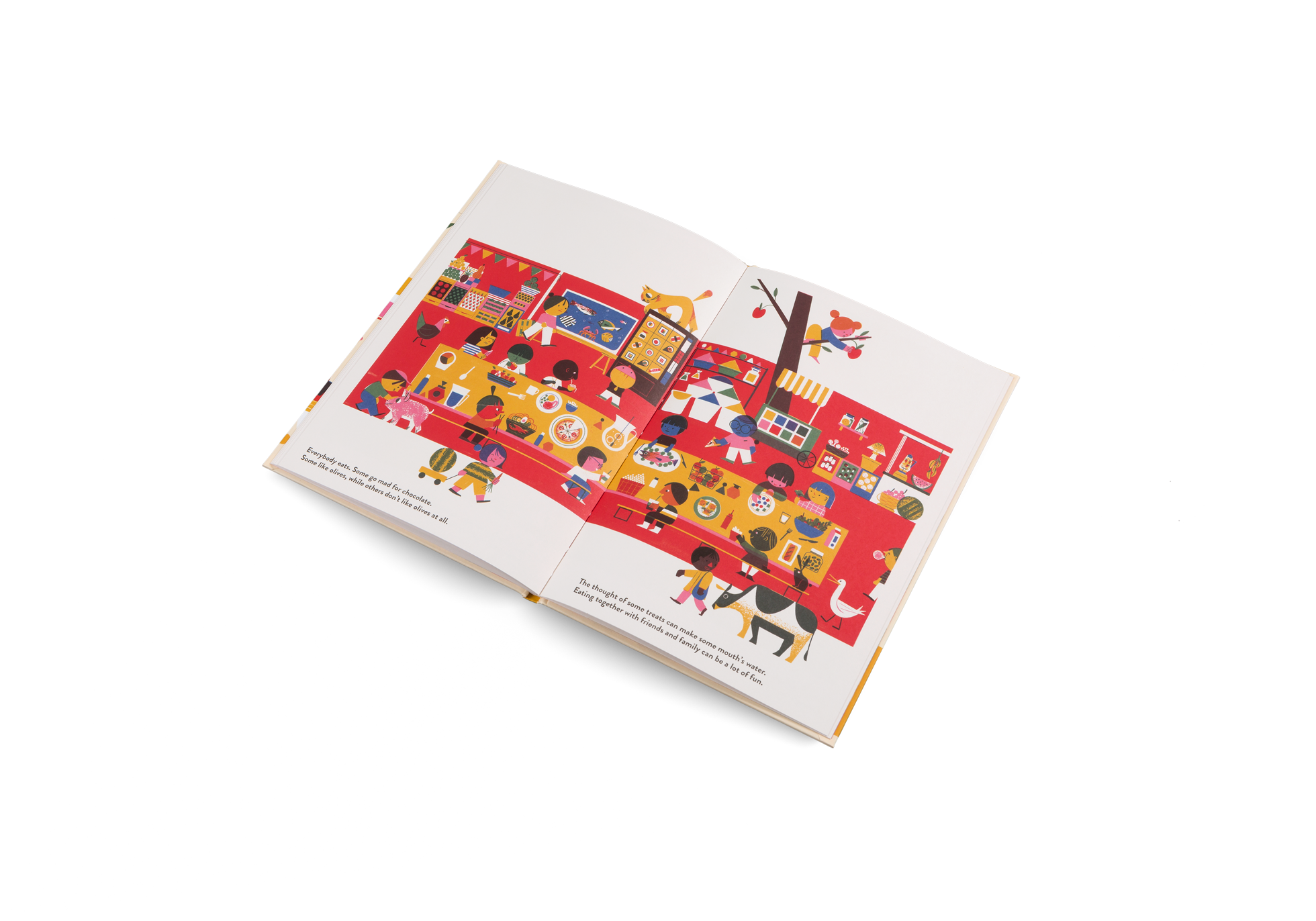 Everybody eats in You and Me and Everybody Else by Marco Farinas