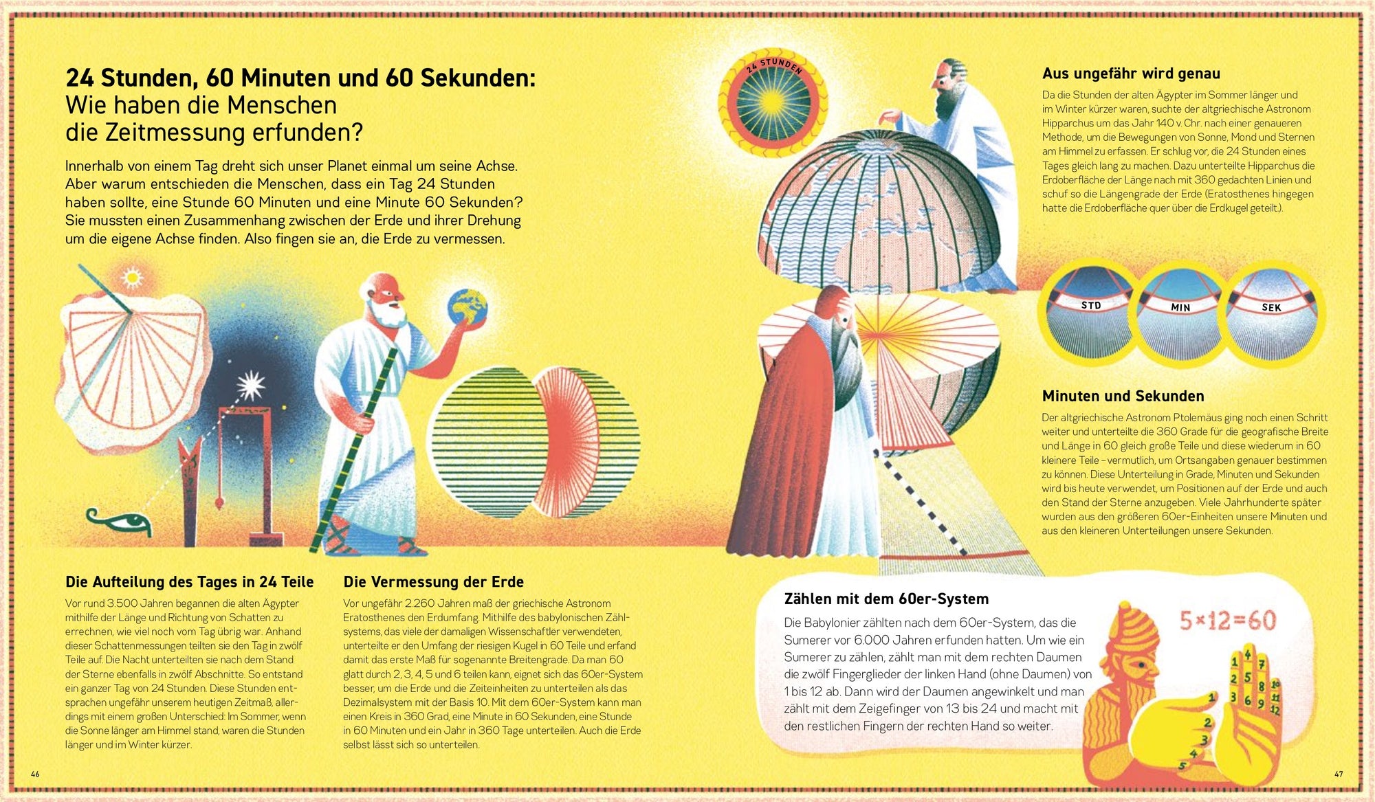 Wie haben die Menschen die Zeitmessung erfunden?