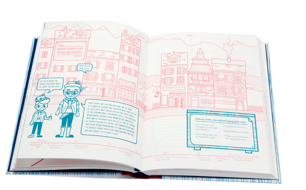 A History of Graphic Design for Rainy Days 978-3-89955-389-5