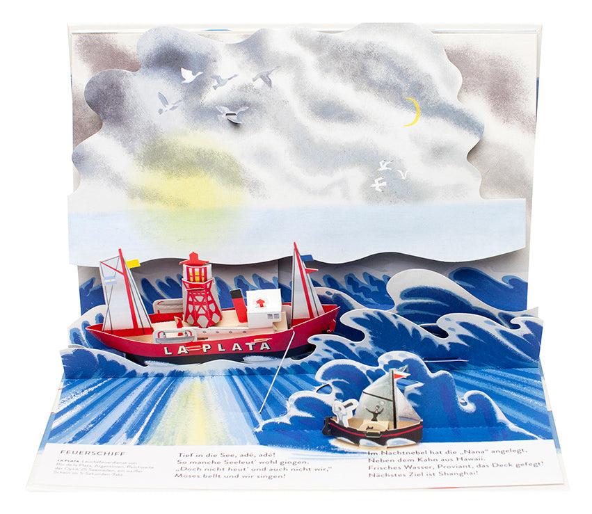 Ahoi! Eine Seereise Kleine gestalten Kinderbuch