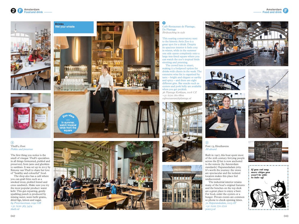 Restaurants in Amsterdam with the Monocle Travel Guide