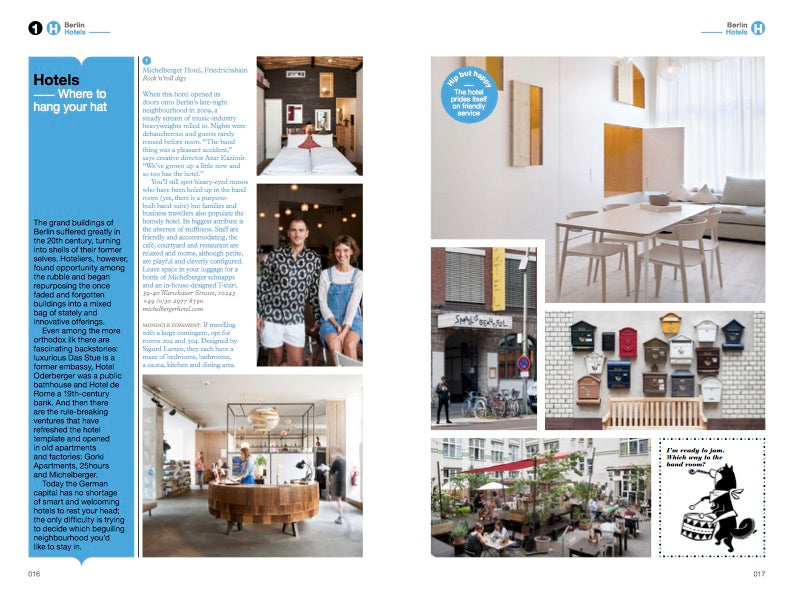 Hotels in The Monocle Travel Guide to Berlin