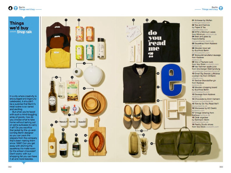 Things to buy in Berlin with The Monocle Travel Guide