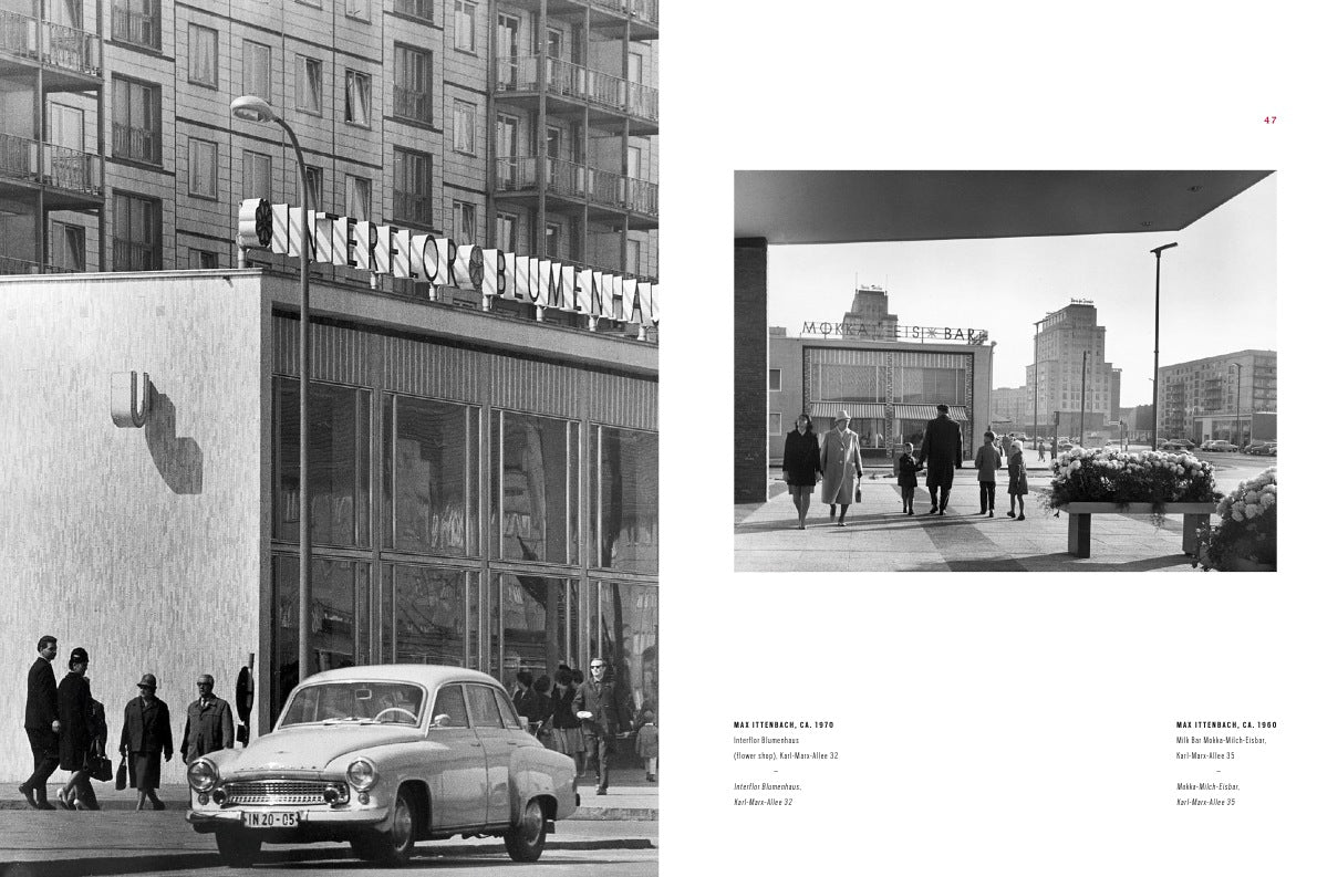 CENTRAL BERLIN, DDR limited Karl-Marx-Allee Strausberger Platz gestalten book photography