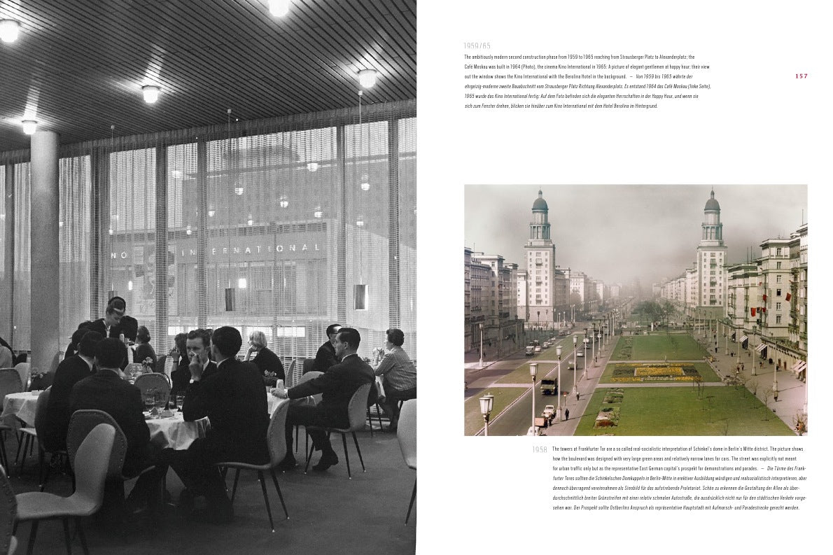 CENTRAL BERLIN, DDR limited Karl-Marx-Allee Strausberger Platz gestalten book photography