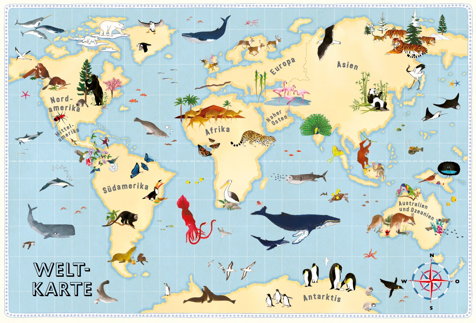 Der große Atlas der Tiere Kleine Gestalten Kinderbuch