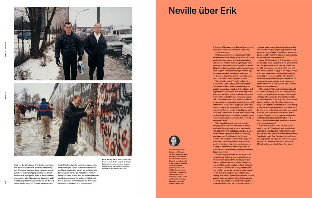 Hallo ich bin Erik Spiekermann Typographie Design gestalten buch