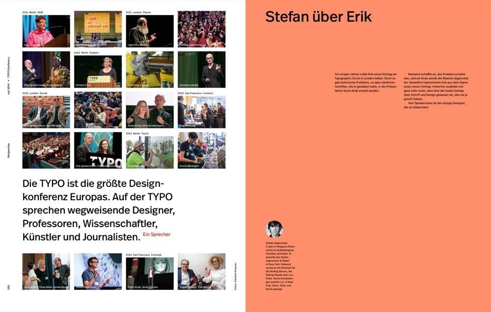 Hallo ich bin Erik Spiekermann Typographie Design gestalten buch