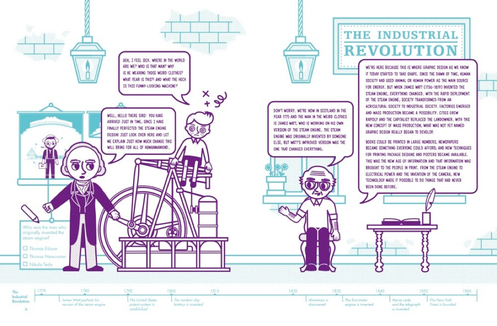 A History of Graphic Design for Rainy Days 978-3-89955-389-5