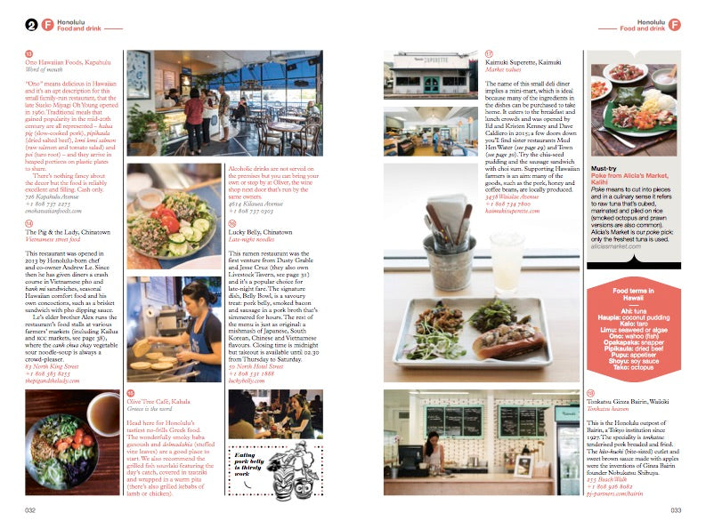 Food and Drink in The Monocle Travel Guide to Honolulu