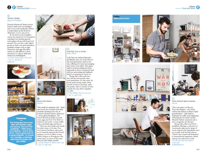 Food and Drink in The Monocle Travel Guide to Lisbon