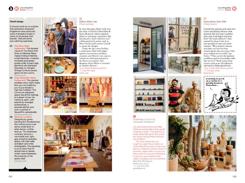 Shops and retail in The Monocle Travel Guide to Los Angeles