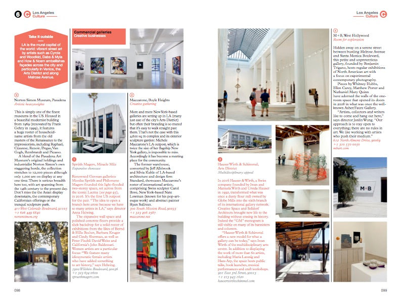 Culture and museums in The Monocle Travel Guide to Los Angeles