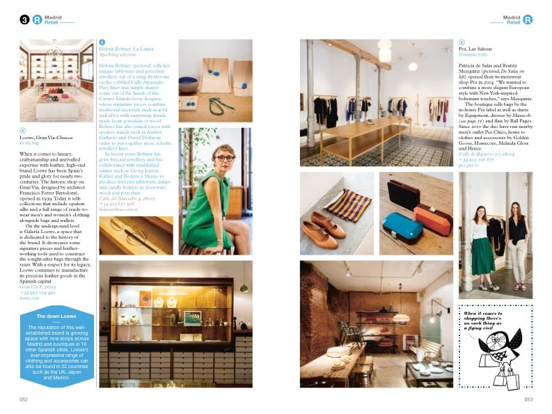 Shops and retail in The Monocle Travel Guide to Madrid