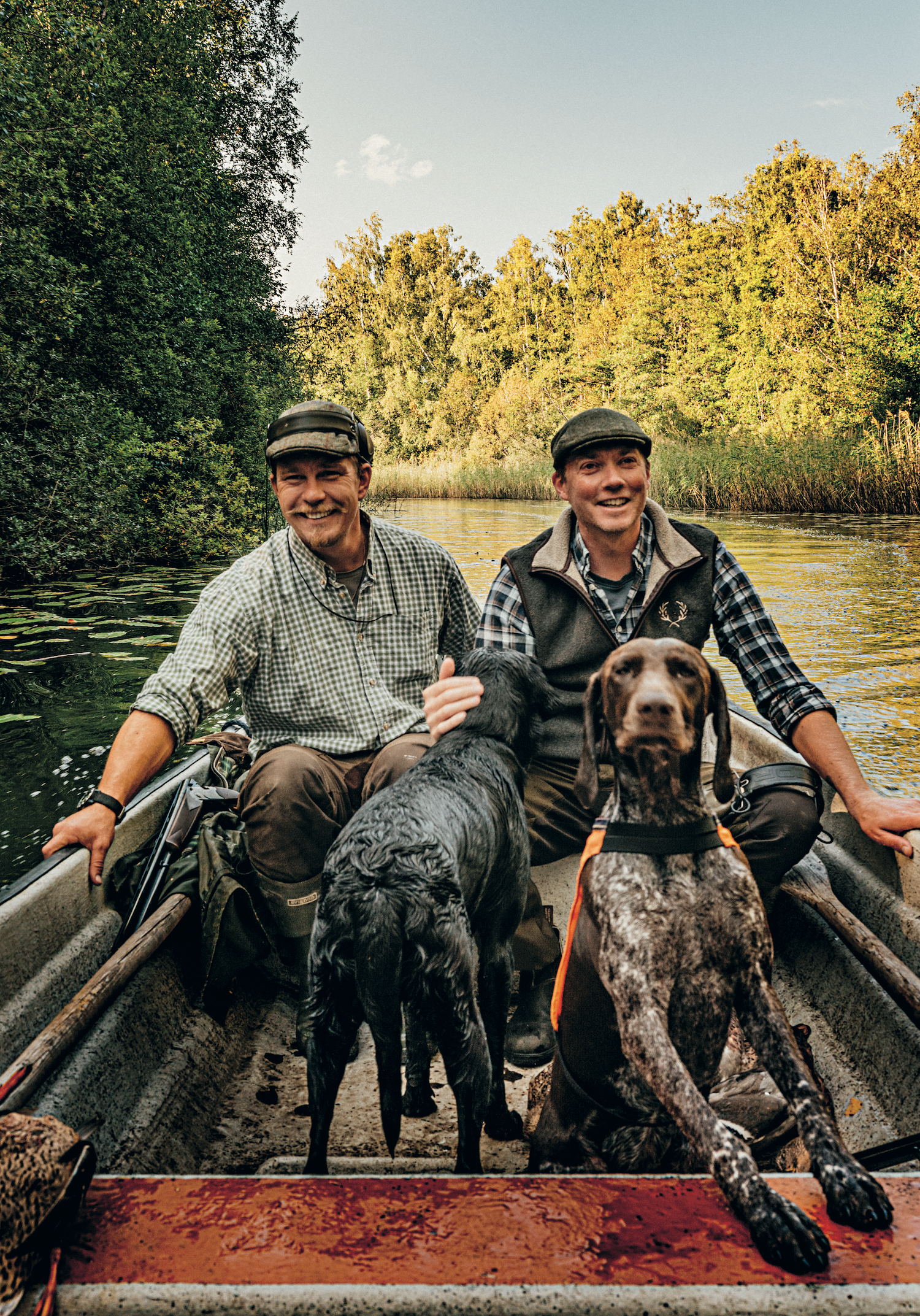 Mikael Einarsson ist Chefkoch und Hubbe Lemon ist Jäger, sie haben beide Wildküche geschrieben.