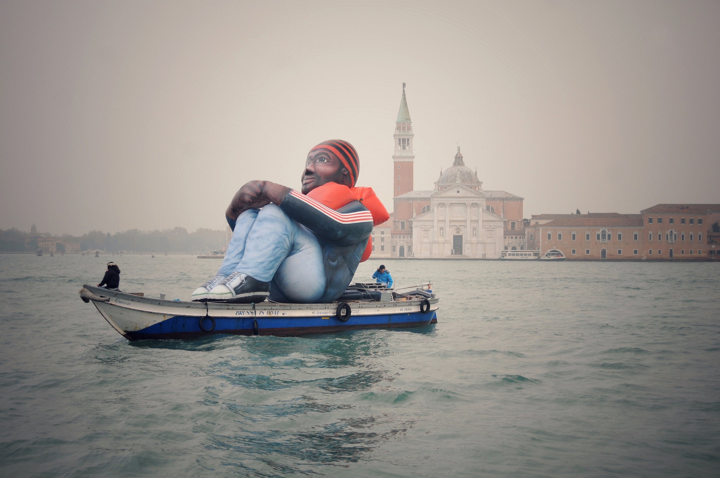 The inflatable refugee by Schellekens and Peleman is also featured in The Art of Protest by gestalten.