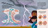 Thunderstorms bring strong winds, heavy rain, booming thunder, and bolts of lightning. Thunderclouds are really big and tall, and they can make everything go dark—even in the middle of the day. Learn more about the weather in Whatever the Weather by Little Gestalten