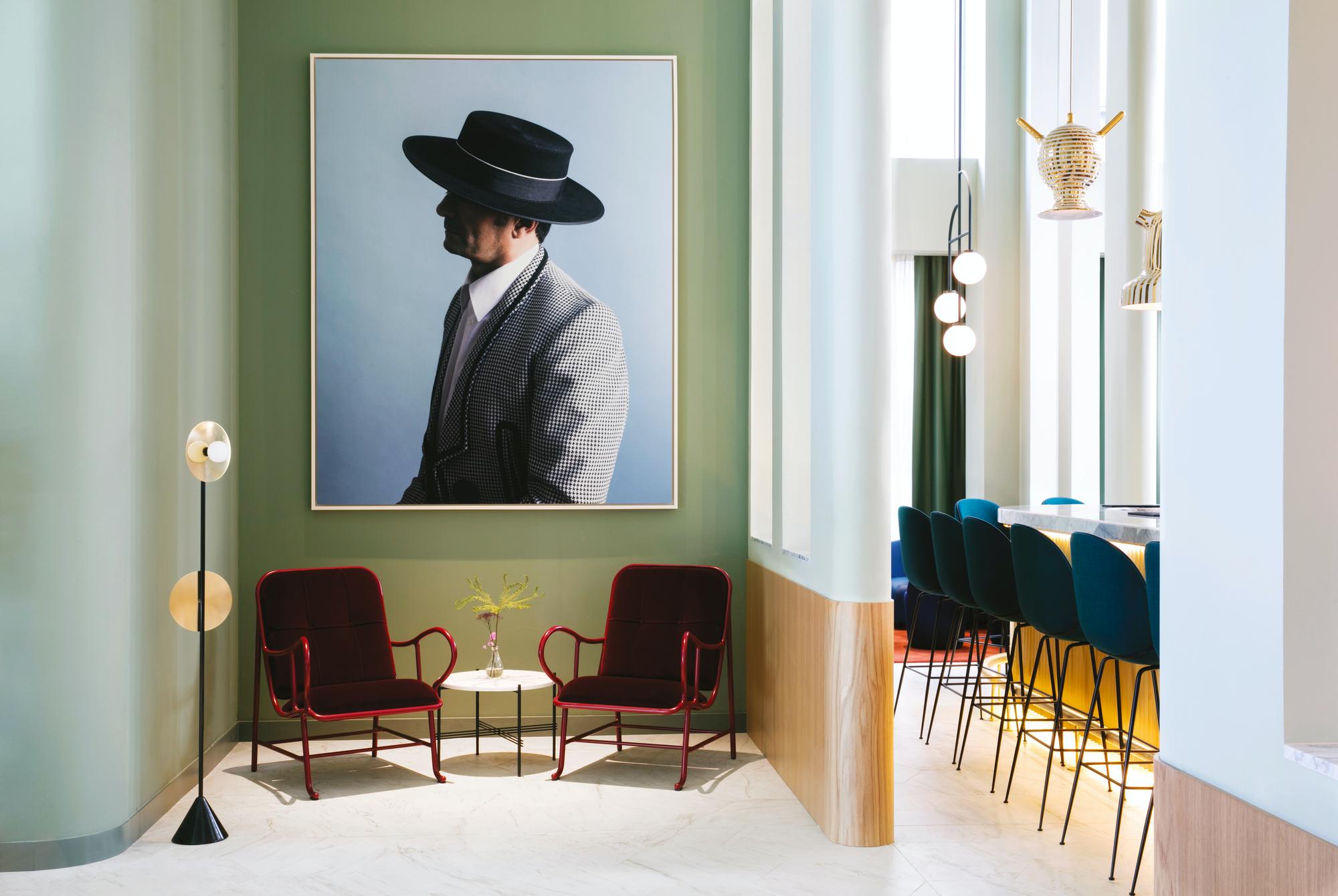 Barceló Torre de Madrid Hotel designed by Jaime Hayon,