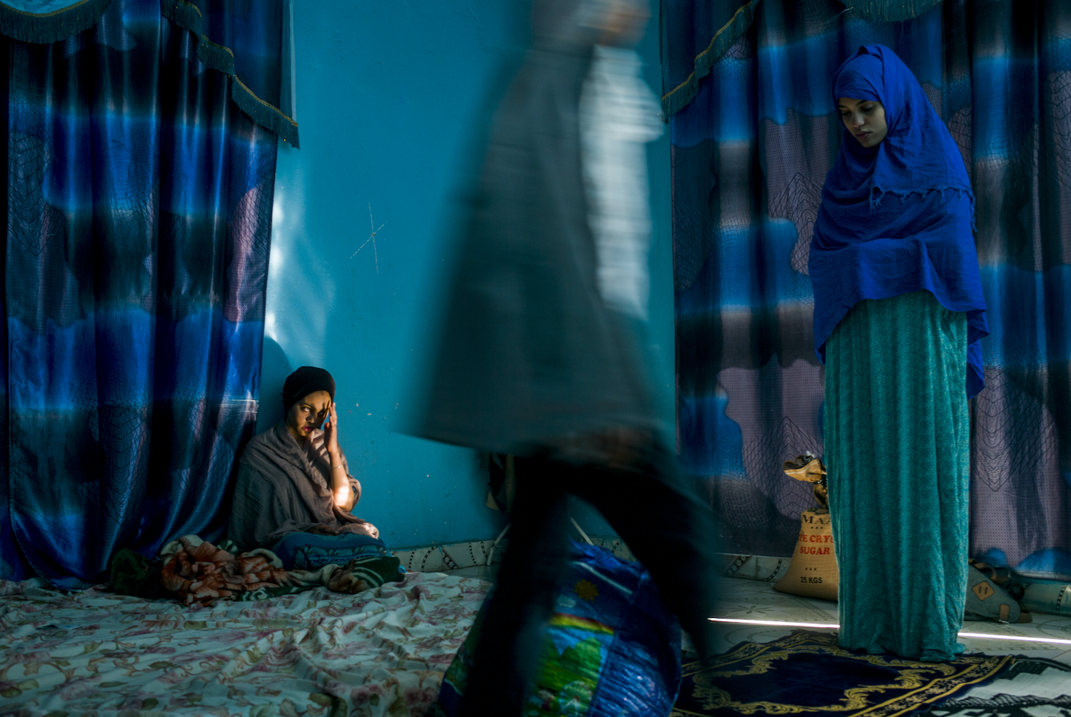 This photo by Alixandra Fazzina belongs to the series Yemen Contraflow.  It's featured in Collage by gestalten and the Pictet Prize.