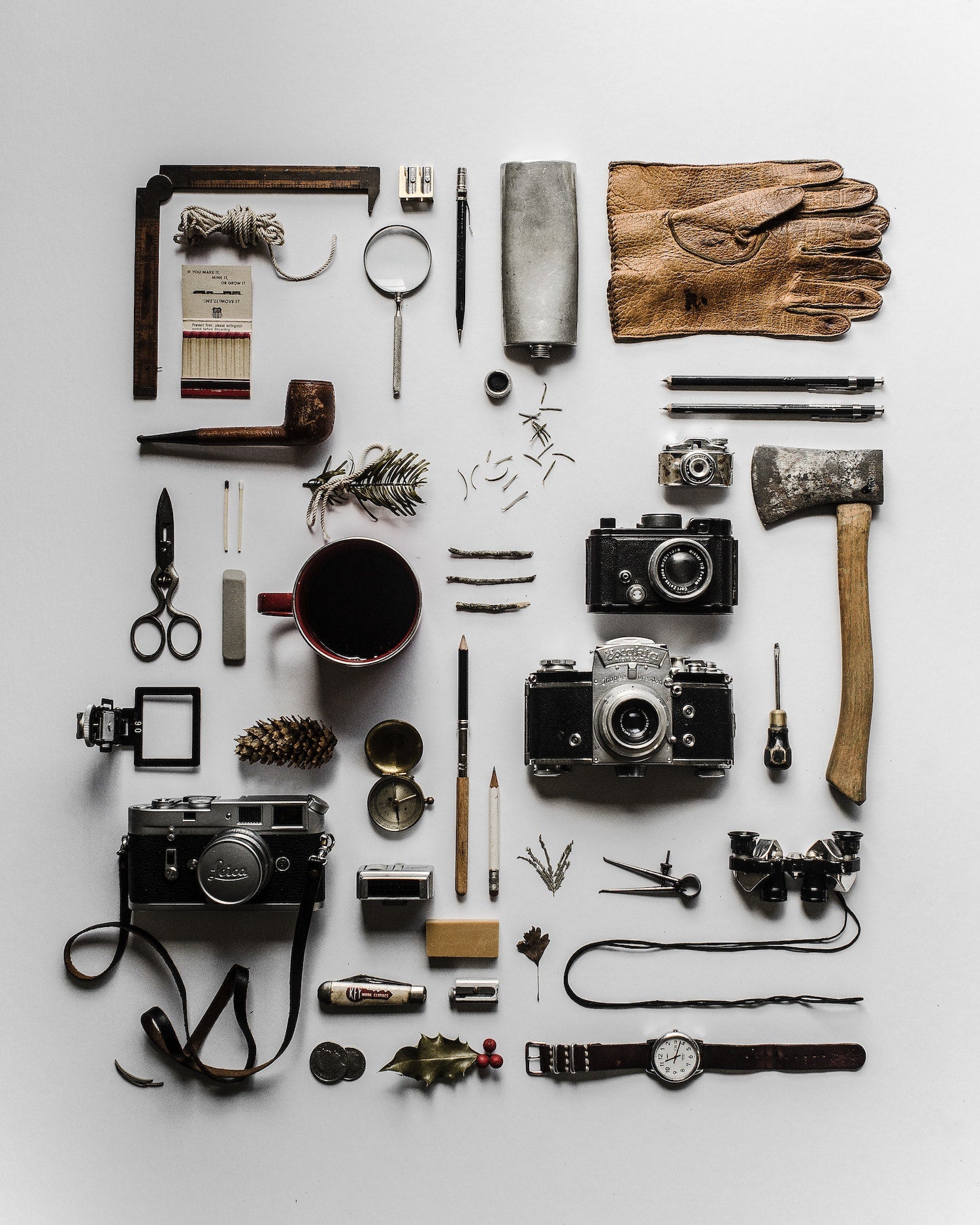 Examples of brand designs by Christian Watson  in Venture Onward, The Design and Curiosities of 1924us.