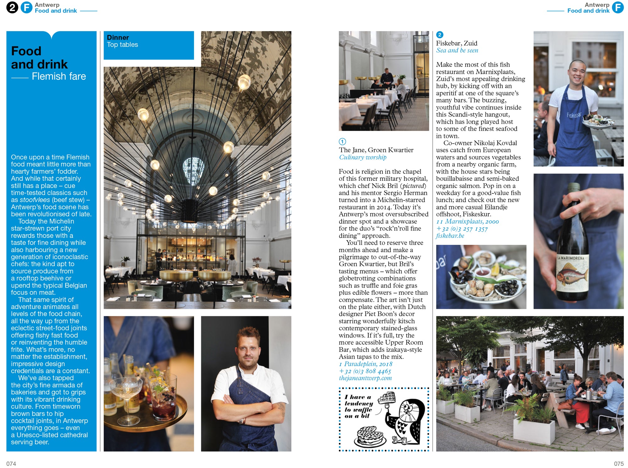 Flemish fare and top tables in The Monocle Travel Guide to Antwerp