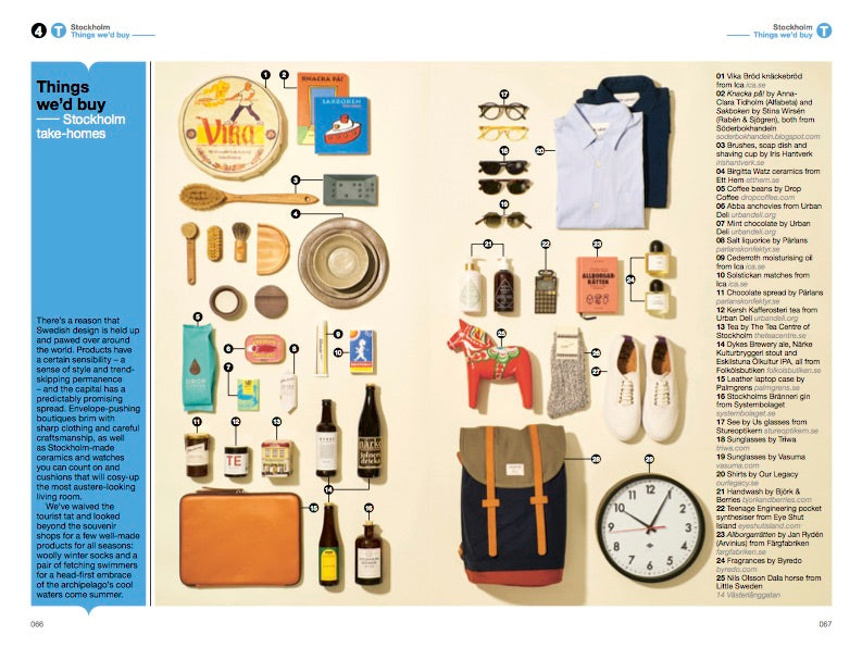 Things to buy in Sweden with The Monocle Travel Guide to Stockholm