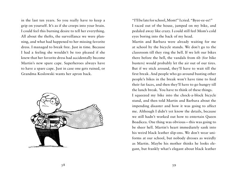 The Incredible Three and a Half Superheroes 978-3-89955-740-4