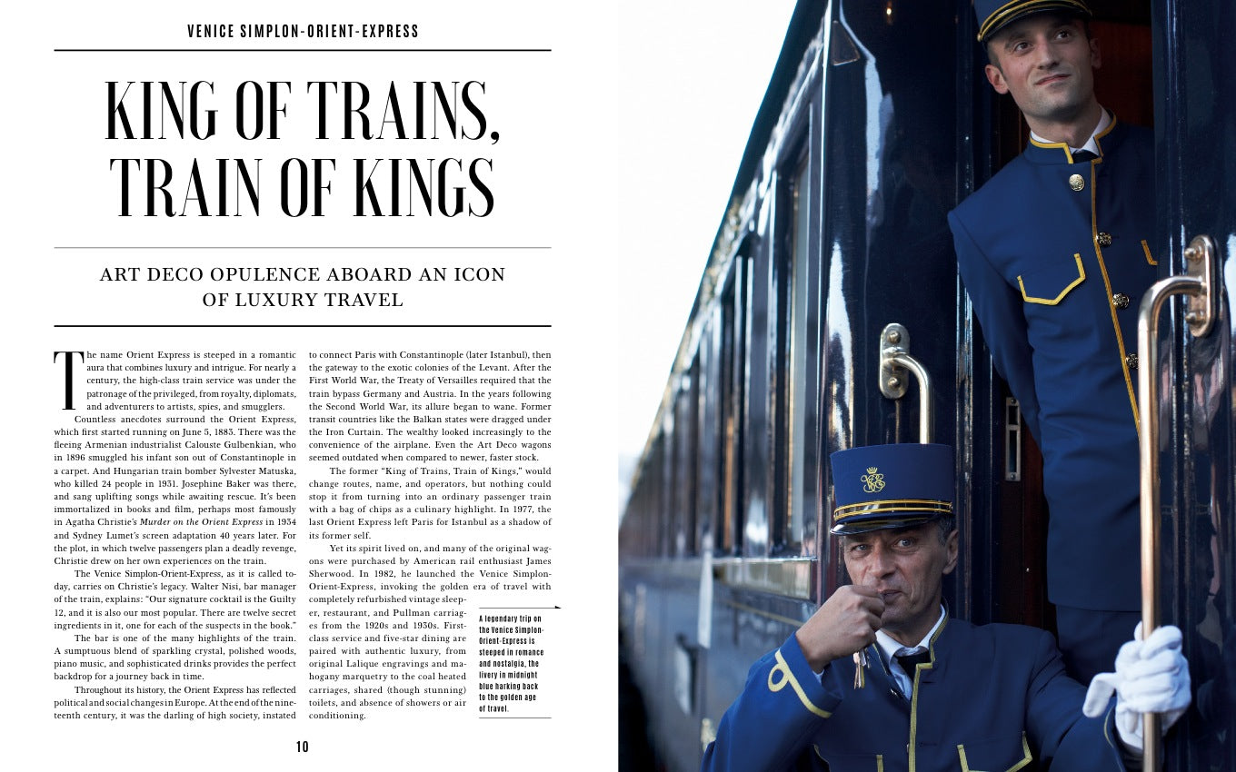 The Journey train travel gestalten coffee table book