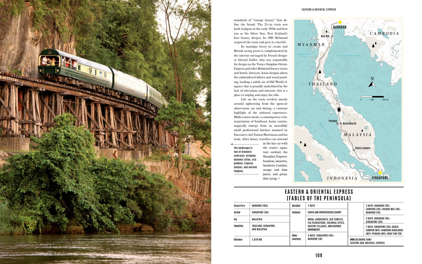 The Journey train travel gestalten coffee table book