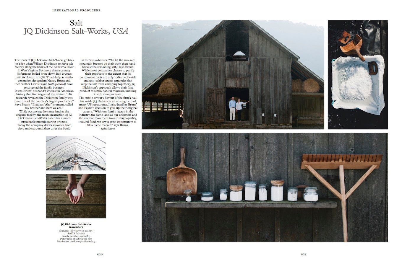 American salt in The Monocle Guide to Drinking and Dining