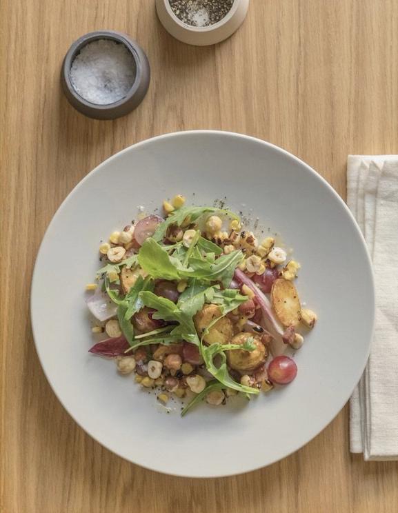 Beautiful plate and good food  in The Monocle Guide to Drinking and Dining