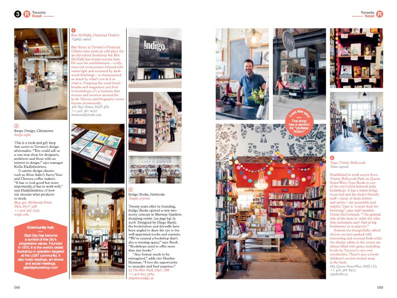 Type Books in Toronto with The Monocle Travel Guide
