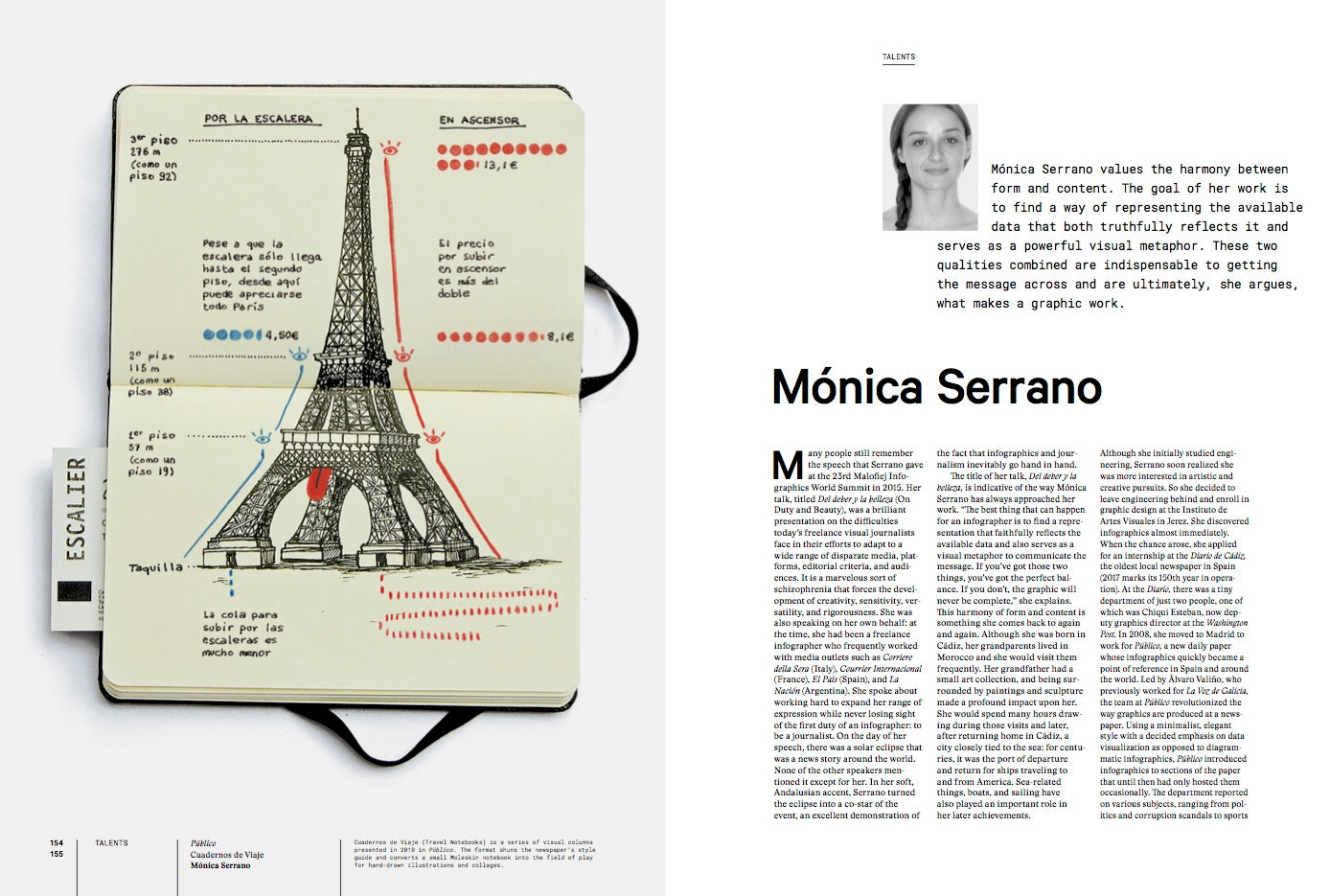 Mónica Serrano values the harmony between form and content in Visual Journalism